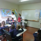 1º Ano visita a Associação Italiana