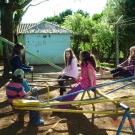 Acampamento na escola