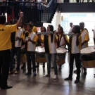 Visita da Escola de Samba Bola Preta