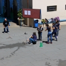Experiência do Foguete de Água
