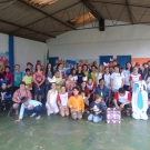 Alunos do 7º ano levam donativos à APAE