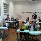 Pré 2 visita sala de aula do 1º ano/EF