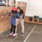 Mundaréu promove Oficina de Skate na Escola