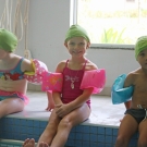 Colônia de Férias se diverte nas piscinas
