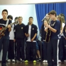 Turmas de 8ª série prestam homenagem ao Terceirão