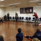 Visita do Boleiro Azul