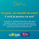 Qual frase inspira sua vocação?