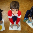 1º ano participa de atividade de Psicomotricidade