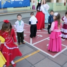 Alunos do Pré trazem orgulho para o momento cívico