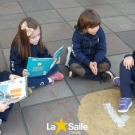 Alunos dos 1º anos preparam contação de histórias para Pré II