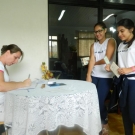 Vacinação contra HPV no Colégio La Salle Peperi é efetivada pela Secretaria de Saúde de São Miguel do Oeste