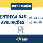 Entrega de Avaliações do 2º Trimestre de 2018