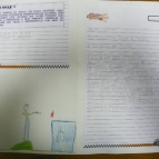 Alunos fazem texto coletivo sobre a ECOVIV