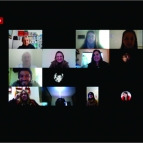 Encontro entre psicóloga e professores