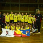 Basquete Feminino é campão invicto no Quadrangular.