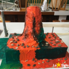 Estudantes do 6º Ano constroem vulcões