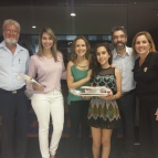 Estudante é premiada por concurso de redação