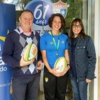 Ensino Fundamental e Médio conhecem o Touch Rugby