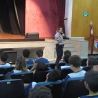 Palestra preventiva sobre bullying e cyberbullying