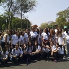Lassalistas participaram da Caminhada da Paz