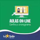 Cronograma de aulas on-line: EF II e Ensino Médio