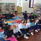 Pré II participa de contação de histórias