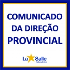 Comunicado da Direção Provincial