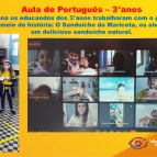 Aula de Português - 3°anos