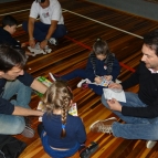 Pré I e 1º ano comemoram Dia dos Pais