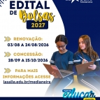 Prazo para renovação de bolsas é prorrogado