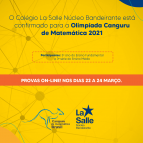 La Salle NB inscreve alunos na Olimpíada Canguru