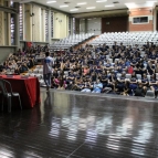 Alunos do Ensino Médio no projeto Escolha Certa