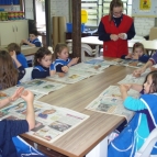 Alunos do Pré I visitam Instituto Bruno Segalla