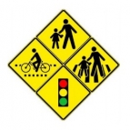 Mudança no Trânsito defronte ao Colégio