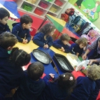 Pré-Creche participa de culinária na aula de Inglês