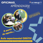 Inscrições abertas para as Oficinas de Aprendizagem