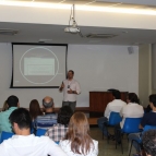 Palestra sobre os perigos da internet