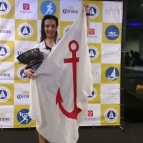Atleta lassalista é campeã brasileira na vela