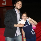 Caio Ferreira encantou alunos do La Salle São Carlos