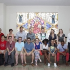 Estudantes da La Salle University no La Salle RJ