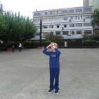 Alunos da 8ª série trabalham com a fotografia