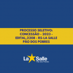 PROCESSO SELETIVO: Concessão - 2023 - Edital.2208 - 