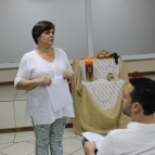 Momento formativo com pais de neocomungantes