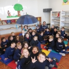 Volta às aulas especial das turminhas da Creche!