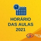 Horários das Aulas 2021