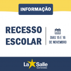 Feriado e Recesso Escolar