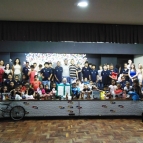 Entrega dos presentes - Natal Solidário 2014