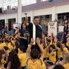 Ano inicia com a Bênção das Mochilas