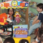 Biblioteca em festa para homenagear Monteiro Lobato 