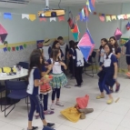 Oficinas em clima de Arraiá